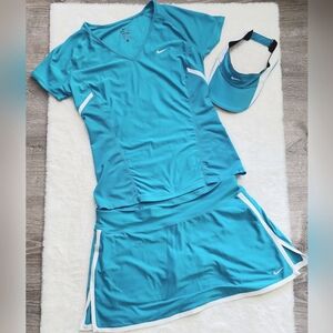 Nike DRI-FIT Athletic Skirt and Top Set